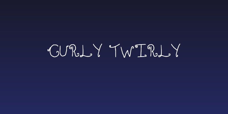 Curly twirly Social Header