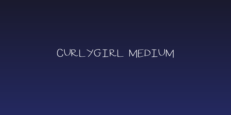 CurlyGirl Medium Social Header