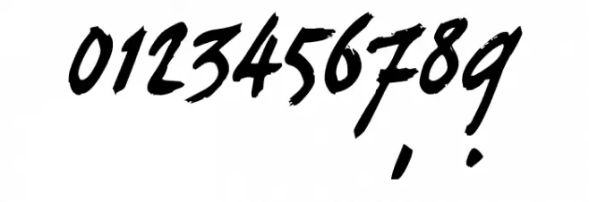 CurlyJoe Font OTHER CHARS