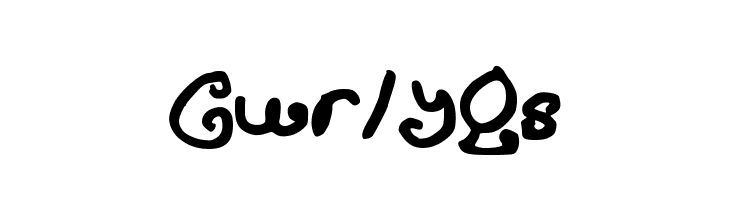 CurlyQs  font caratteri gratis