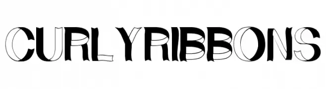 CurlyRibbons  नि: शुल्क फ़ॉन्ट्स डाउनलोड