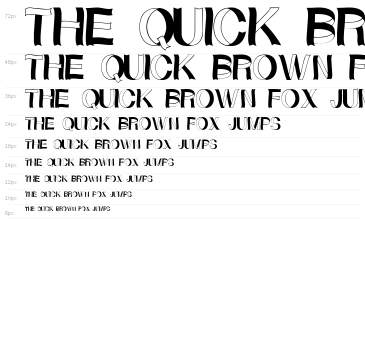 CurlyRibbons Waterfall