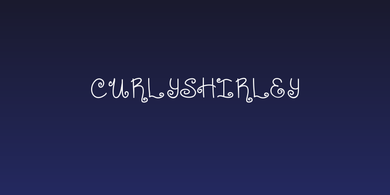CurlyShirley Social Header