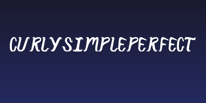 CurlySimplePerfect Social Header