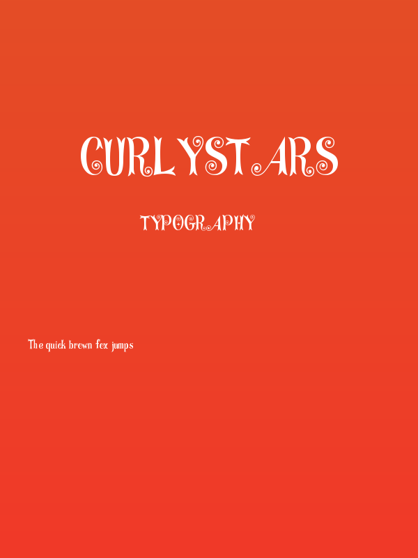 CurlyStars Poster