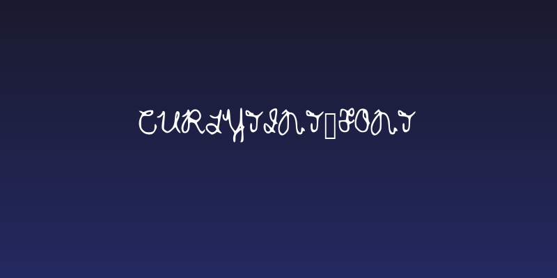 Curlytint_Font Social Header
