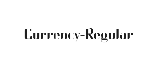 Currency-Regular Logo