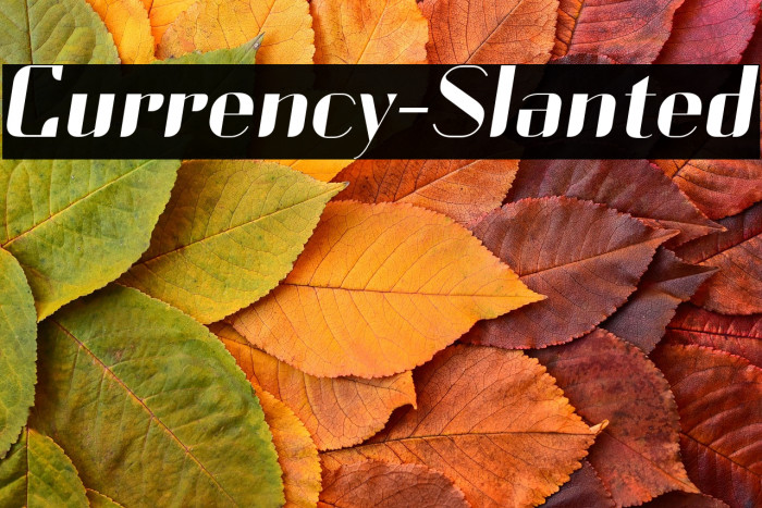 Currency-Slanted Example 1