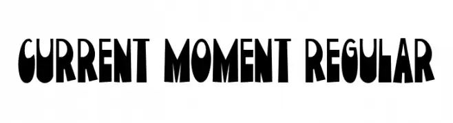 Current Moment Regular  Frei Schriftart Herunterladen