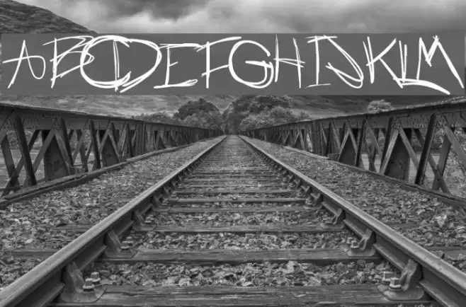 CurrentlyLiving Font examples