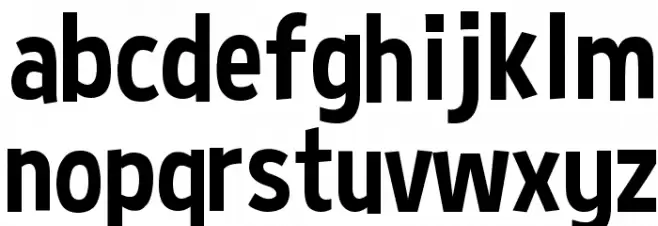 Curse Casual Regular फ़ॉन्ट लोअरकेस