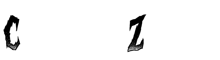 Curse of the Zombie  font caratteri gratis