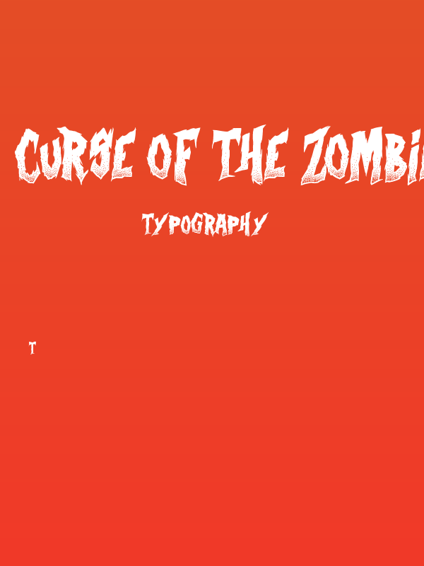 Curse of the Zombie Poster