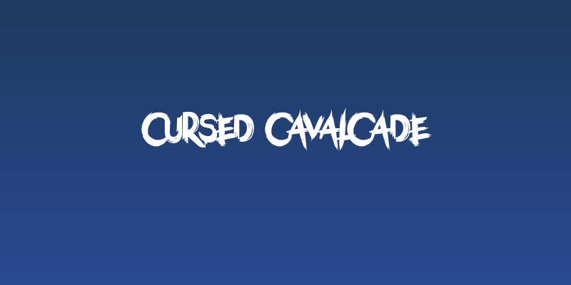 Cursed Cavalcade Social Header