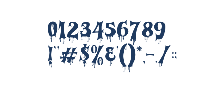 Cursed Gothic Drop Other Characters