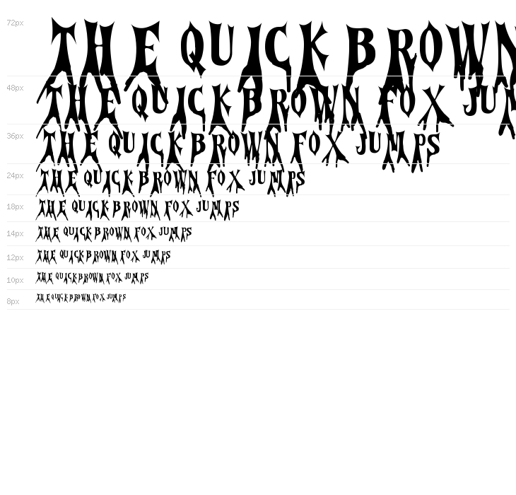 Cursed Gothic Root Waterfall