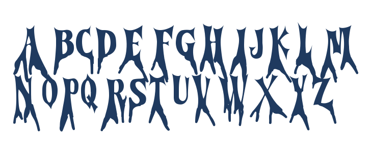 Cursed Gothic Root Lowercase