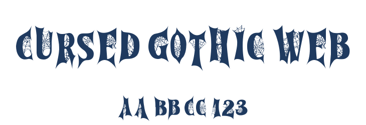 Cursed Gothic Web Font Preview