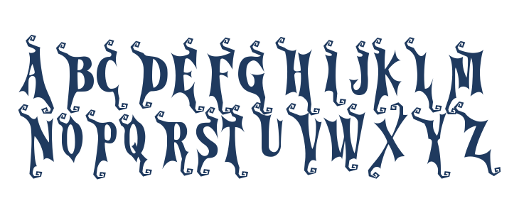 Cursed Gothic Witch Lowercase
