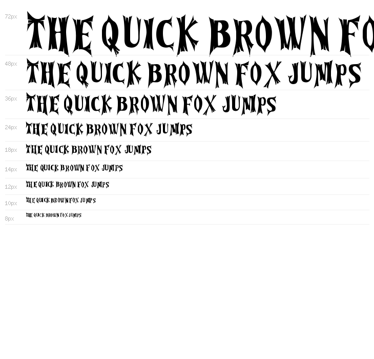 Cursed Gothic Wood Waterfall