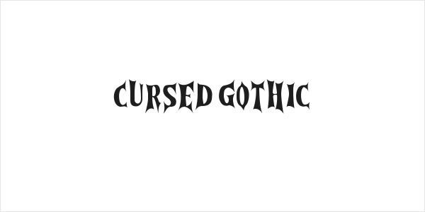 Cursed Gothic Logo