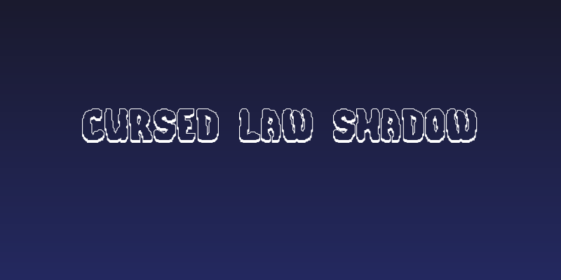 Cursed Law Shadow Social Header
