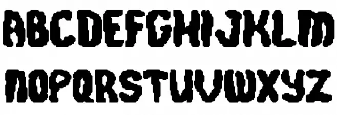 Cursed Law Schriftart Groß