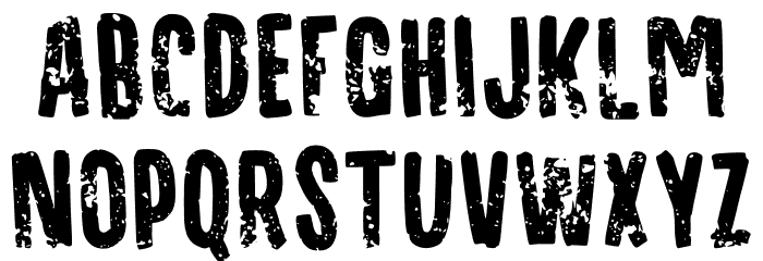 Cursed Stone Personal Use Font LOWERCASE