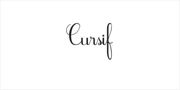 Cursif Logo