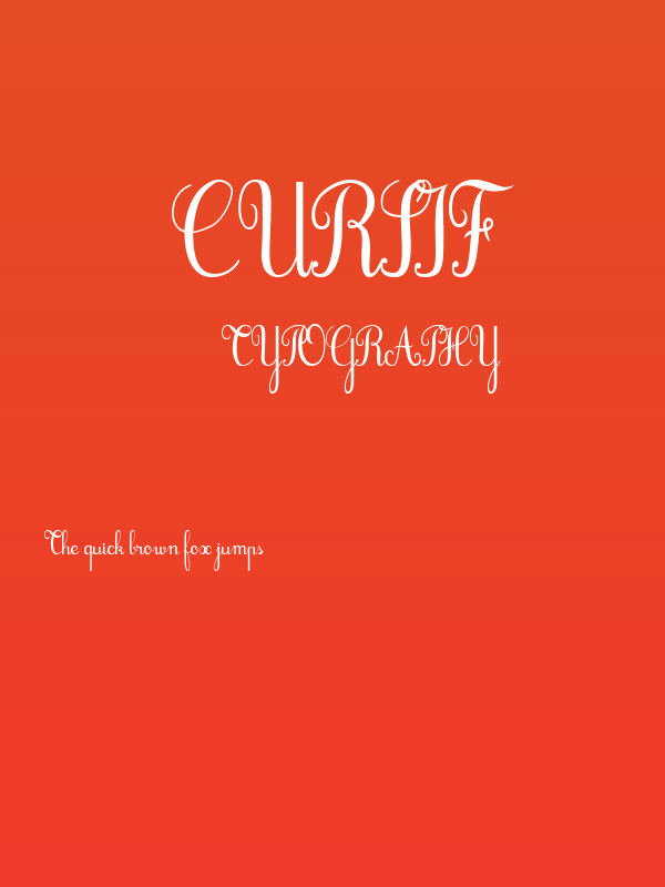 Cursif Poster