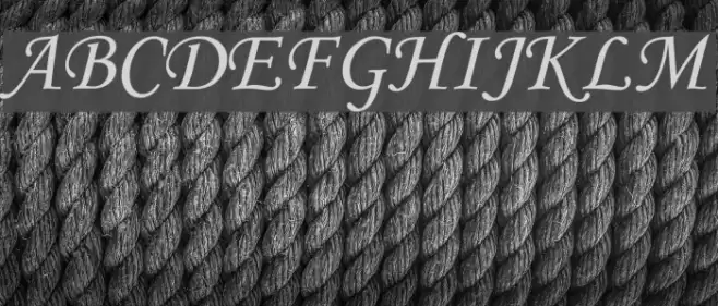 Cursiv Font examples