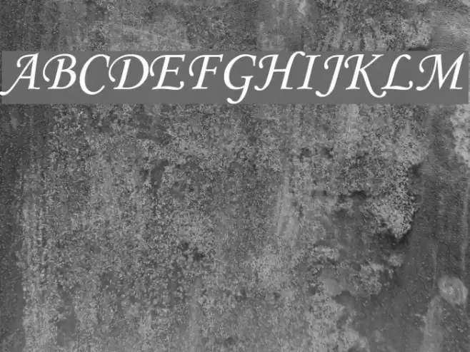 Cursiv Font examples