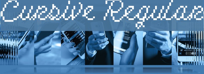 Cursive Regular Example 1