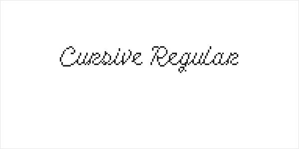 Cursive Regular Logo