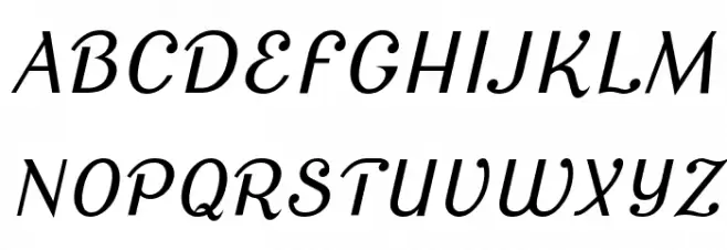 Cursive Sans Fonte MAIÚSCULAS