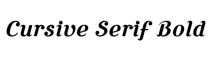 Cursive Serif Bold  baixar fontes gratis