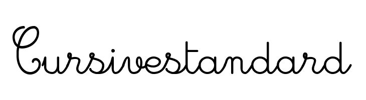 Cursivestandard Font