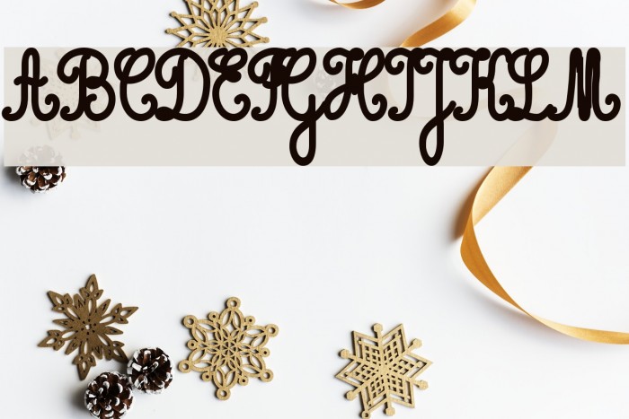 Cursivestandardbold Font examples