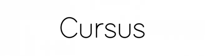 Cursus  Скачать бесплатные шрифты