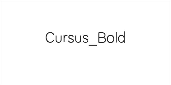 Cursus_Bold Logo