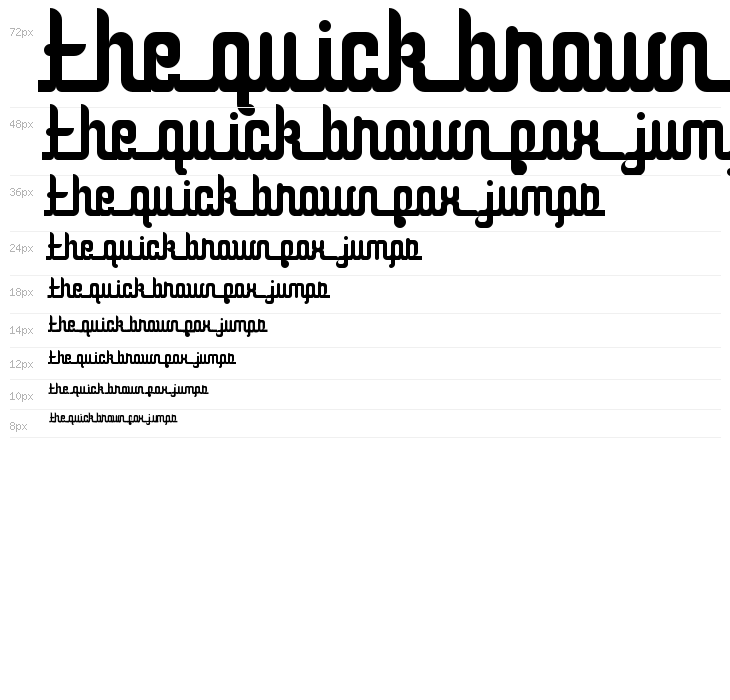 Curvaceous Script Regular Waterfall