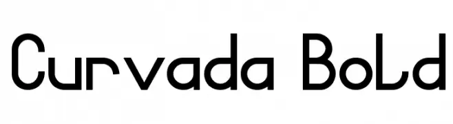 Curvada Bold  Frei Schriftart Herunterladen