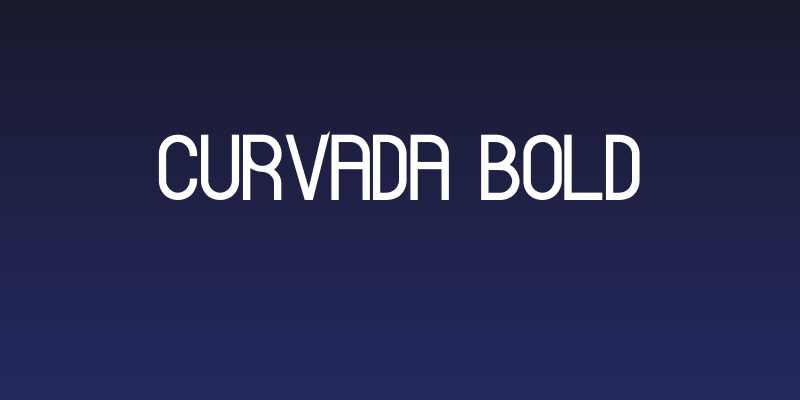 Curvada Bold Social Header