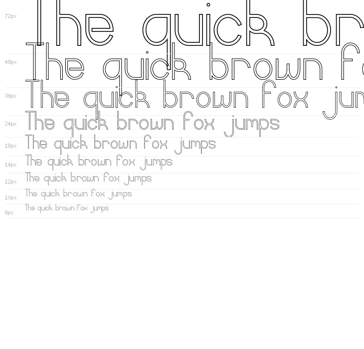 Curvada Outline Waterfall