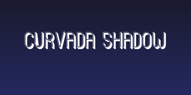 Curvada Shadow Social Header