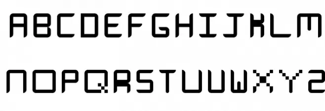 Curved Capitals Regular フォント 大文字