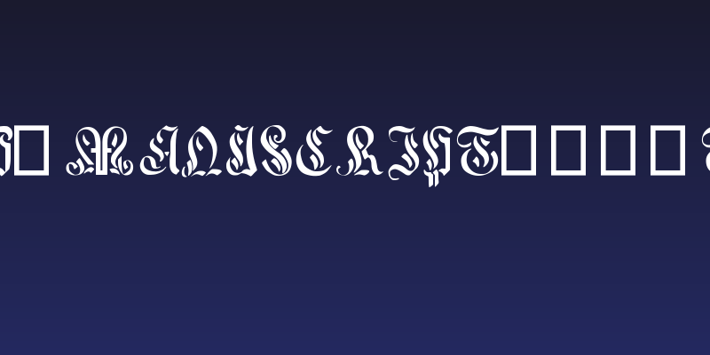 Curved-Manuscript--17th-c- Social Header