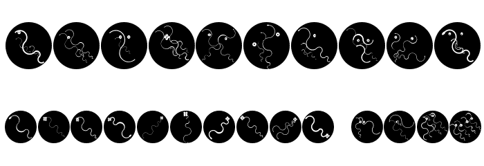 CurvedBeings Font OTHER CHARS