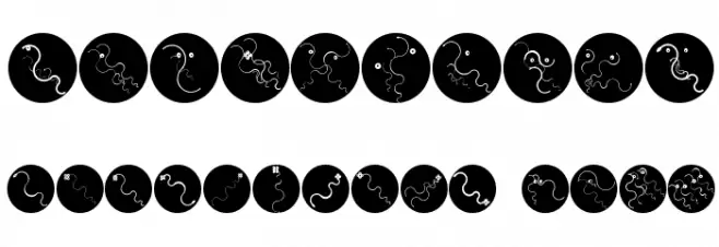 CurvedBeings Font OTHER CHARS