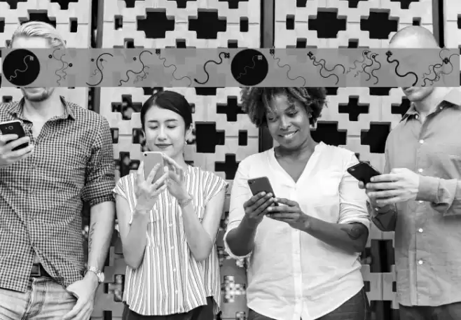 CurvedBeings Font examples